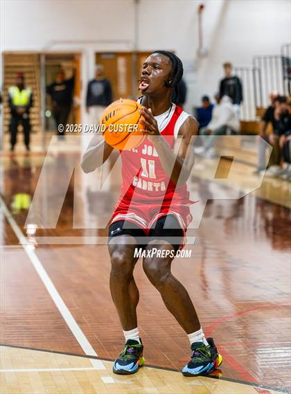 Thumbnail 2 in Georgetown Prep @ St. John’s (Capital Hoops Mayhem on Military) photogallery.