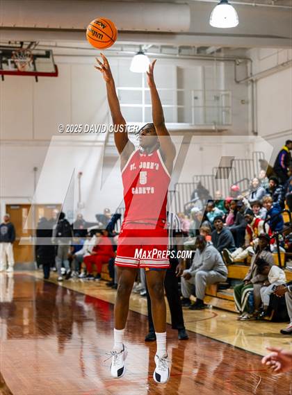 Thumbnail 3 in Georgetown Prep @ St. John’s (Capital Hoops Mayhem on Military) photogallery.
