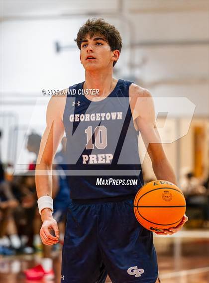 Thumbnail 1 in Georgetown Prep @ St. John’s (Capital Hoops Mayhem on Military) photogallery.
