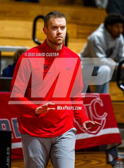 Thumbnail 2 in Georgetown Prep @ St. John’s (Capital Hoops Mayhem on Military) photogallery.