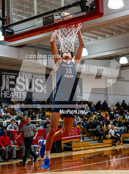 Thumbnail 1 in Georgetown Prep @ St. John’s (Capital Hoops Mayhem on Military) photogallery.