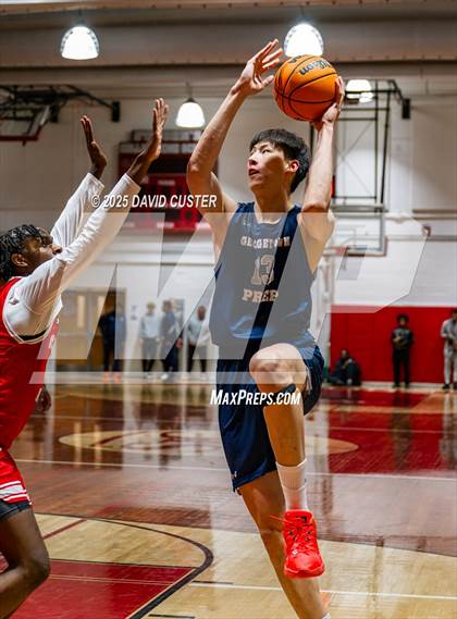Thumbnail 3 in Georgetown Prep @ St. John’s (Capital Hoops Mayhem on Military) photogallery.