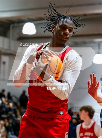 Thumbnail 2 in Georgetown Prep @ St. John’s (Capital Hoops Mayhem on Military) photogallery.