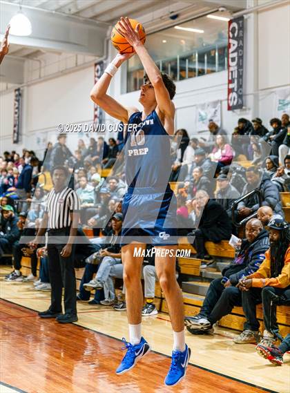 Thumbnail 1 in Georgetown Prep @ St. John’s (Capital Hoops Mayhem on Military) photogallery.