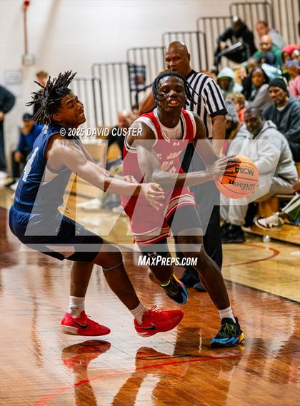 Thumbnail 3 in Georgetown Prep @ St. John’s (Capital Hoops Mayhem on Military) photogallery.