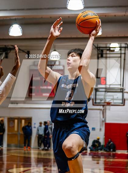 Thumbnail 1 in Georgetown Prep @ St. John’s (Capital Hoops Mayhem on Military) photogallery.