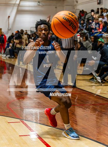 Thumbnail 3 in Georgetown Prep @ St. John’s (Capital Hoops Mayhem on Military) photogallery.