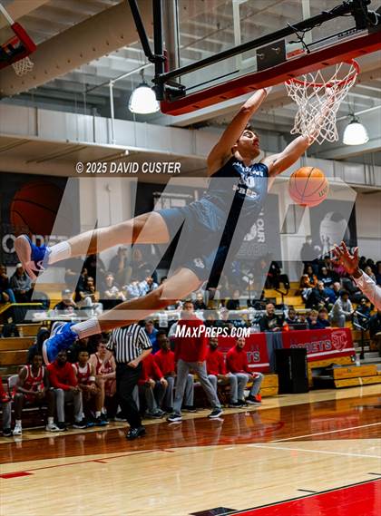 Thumbnail 1 in Georgetown Prep @ St. John’s (Capital Hoops Mayhem on Military) photogallery.