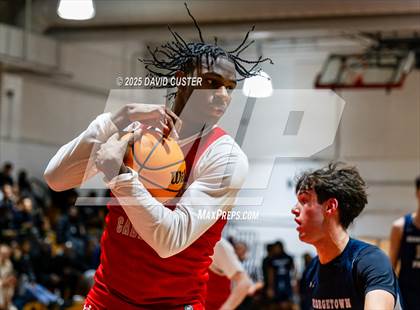 Thumbnail 3 in Georgetown Prep @ St. John’s (Capital Hoops Mayhem on Military) photogallery.