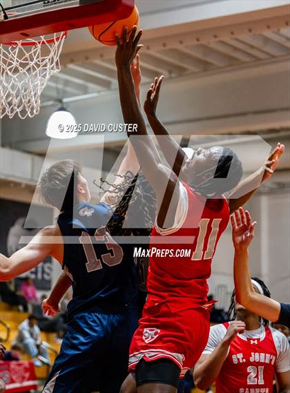 Thumbnail 3 in Georgetown Prep @ St. John’s (Capital Hoops Mayhem on Military) photogallery.