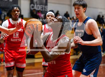 Thumbnail 2 in Georgetown Prep @ St. John’s (Capital Hoops Mayhem on Military) photogallery.