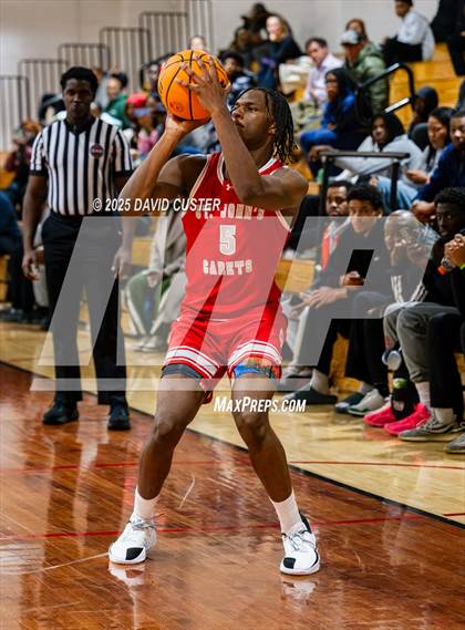 Thumbnail 1 in Georgetown Prep @ St. John’s (Capital Hoops Mayhem on Military) photogallery.