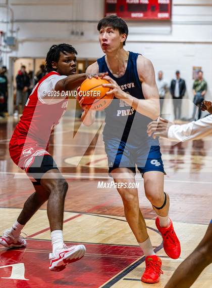 Thumbnail 2 in Georgetown Prep @ St. John’s (Capital Hoops Mayhem on Military) photogallery.