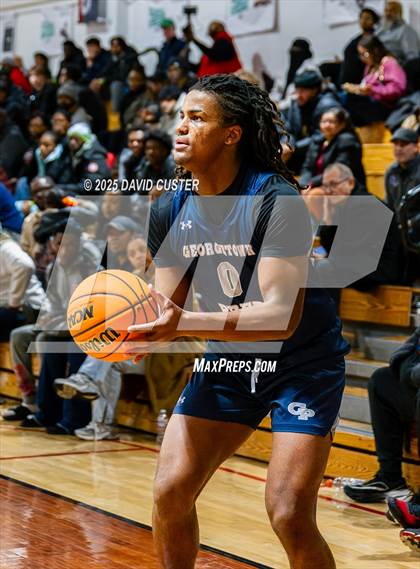 Thumbnail 3 in Georgetown Prep @ St. John’s (Capital Hoops Mayhem on Military) photogallery.