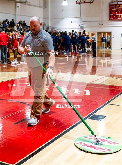 Thumbnail 3 in Georgetown Prep @ St. John’s (Capital Hoops Mayhem on Military) photogallery.
