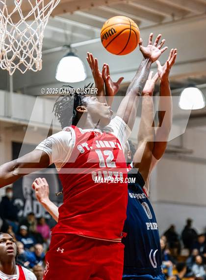 Thumbnail 2 in Georgetown Prep @ St. John’s (Capital Hoops Mayhem on Military) photogallery.