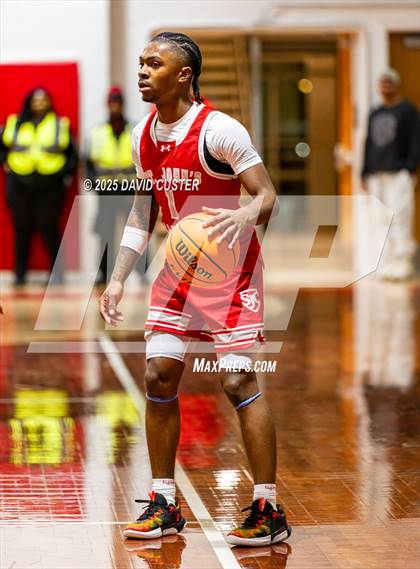 Thumbnail 3 in Georgetown Prep @ St. John’s (Capital Hoops Mayhem on Military) photogallery.