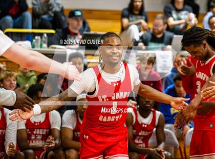 Thumbnail 1 in Georgetown Prep @ St. John’s (Capital Hoops Mayhem on Military) photogallery.