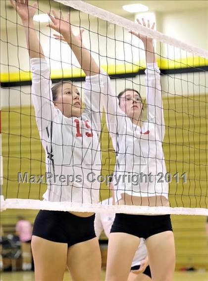 Thumbnail 2 in Rosary vs Trabuco Hills (Aloha Cougar Classic) photogallery.