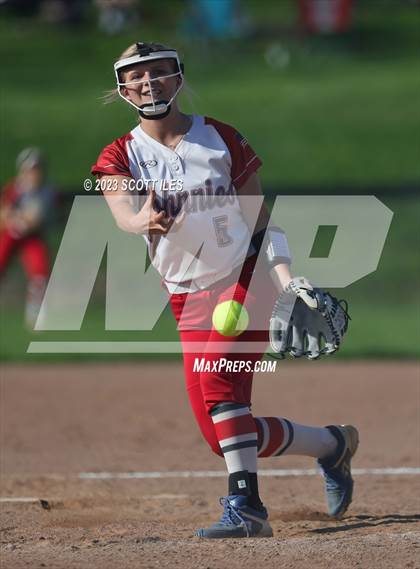 Thumbnail 3 in Amanda-Clearcreek @ Johnstown-Monroe (OHSAA D3 District Semifinal) photogallery.