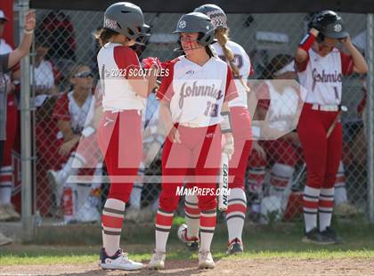 Thumbnail 3 in Amanda-Clearcreek @ Johnstown-Monroe (OHSAA D3 District Semifinal) photogallery.