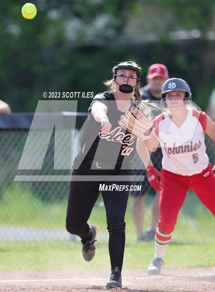 Thumbnail 2 in Amanda-Clearcreek @ Johnstown-Monroe (OHSAA D3 District Semifinal) photogallery.