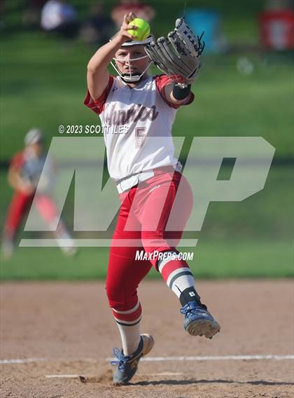 Thumbnail 2 in Amanda-Clearcreek @ Johnstown-Monroe (OHSAA D3 District Semifinal) photogallery.