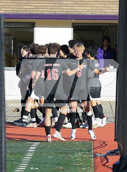 Thumbnail 1 in Dougherty Valley vs. Monte Vista (EBAL Championship) photogallery.