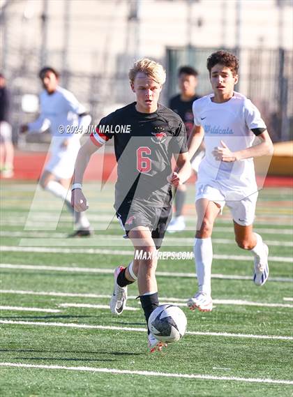 Thumbnail 3 in Dougherty Valley vs. Monte Vista (EBAL Championship) photogallery.