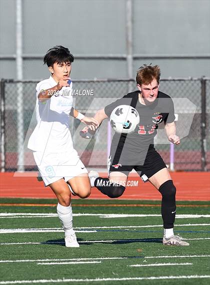 Thumbnail 3 in Dougherty Valley vs. Monte Vista (EBAL Championship) photogallery.