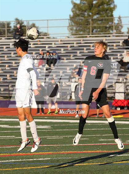Thumbnail 2 in Dougherty Valley vs. Monte Vista (EBAL Championship) photogallery.