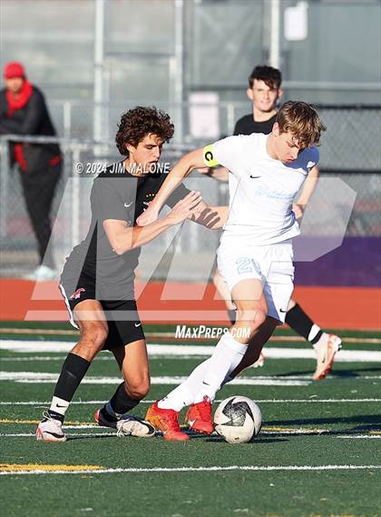 Thumbnail 3 in Dougherty Valley vs. Monte Vista (EBAL Championship) photogallery.