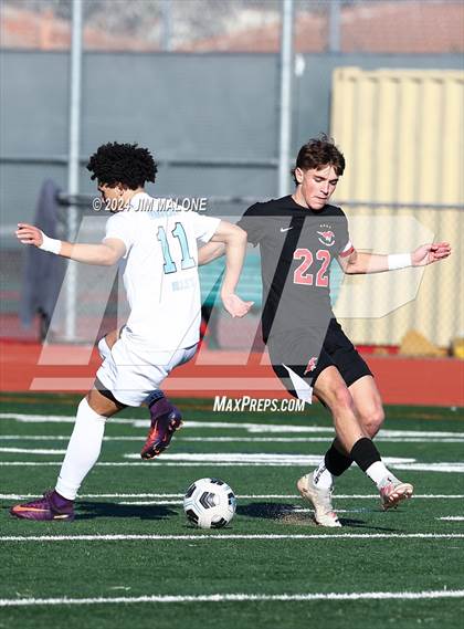 Thumbnail 3 in Dougherty Valley vs. Monte Vista (EBAL Championship) photogallery.