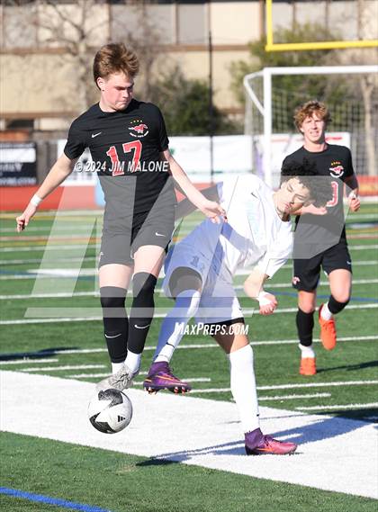 Thumbnail 3 in Dougherty Valley vs. Monte Vista (EBAL Championship) photogallery.