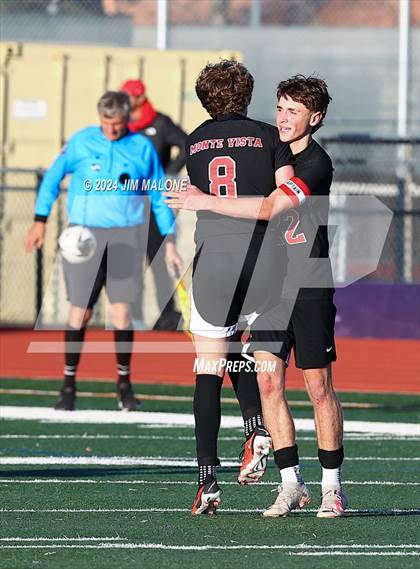Thumbnail 3 in Dougherty Valley vs. Monte Vista (EBAL Championship) photogallery.