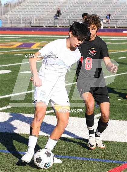 Thumbnail 2 in Dougherty Valley vs. Monte Vista (EBAL Championship) photogallery.