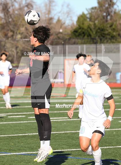 Thumbnail 2 in Dougherty Valley vs. Monte Vista (EBAL Championship) photogallery.