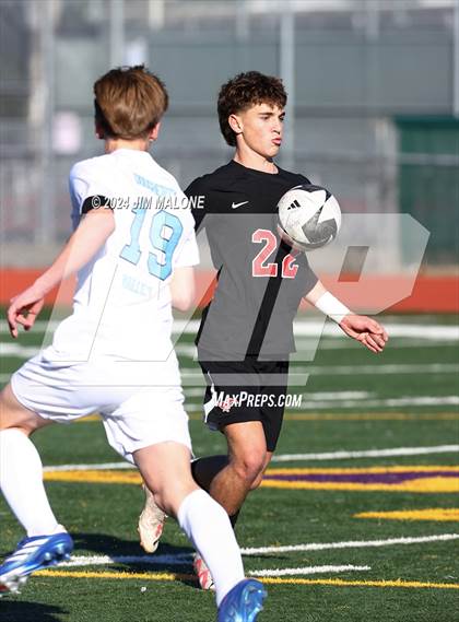 Thumbnail 1 in Dougherty Valley vs. Monte Vista (EBAL Championship) photogallery.
