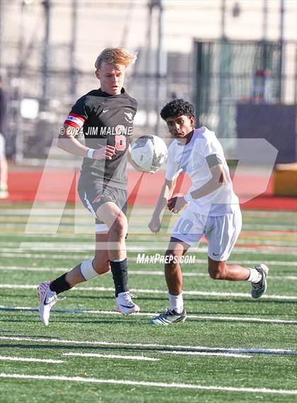 Thumbnail 3 in Dougherty Valley vs. Monte Vista (EBAL Championship) photogallery.