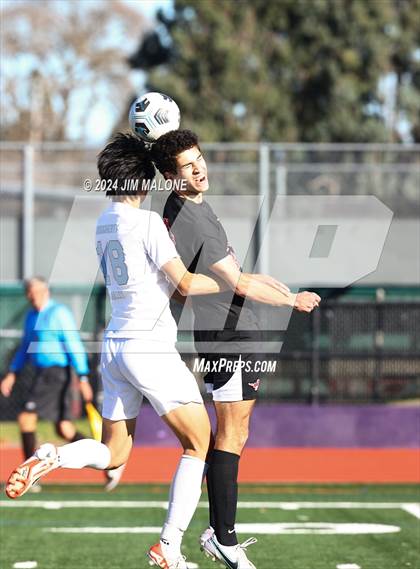 Thumbnail 3 in Dougherty Valley vs. Monte Vista (EBAL Championship) photogallery.