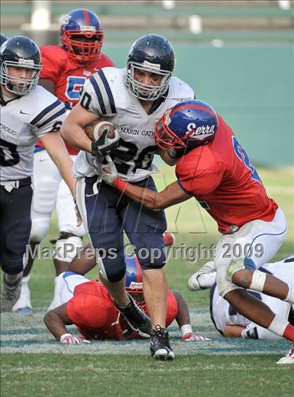 Thumbnail 3 in Marin Catholic vs. Serra (CIF State D3 Final) photogallery.