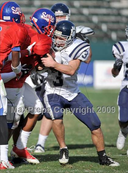 Thumbnail 2 in Marin Catholic vs. Serra (CIF State D3 Final) photogallery.