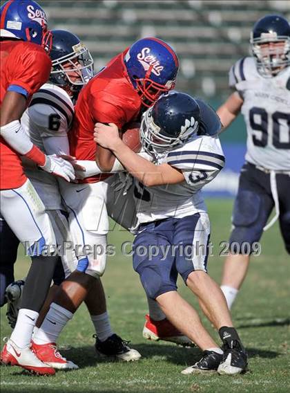 Thumbnail 1 in Marin Catholic vs. Serra (CIF State D3 Final) photogallery.