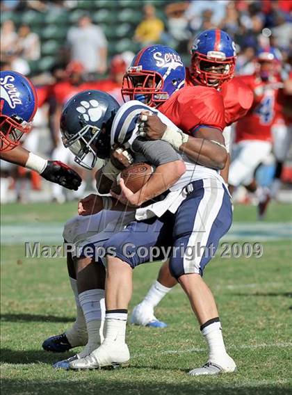 Thumbnail 3 in Marin Catholic vs. Serra (CIF State D3 Final) photogallery.