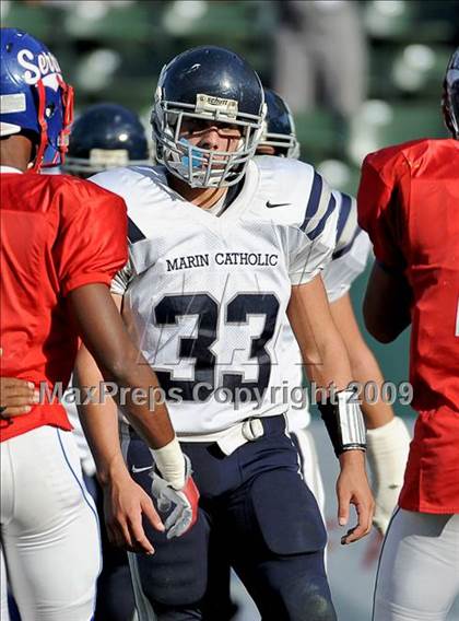 Thumbnail 2 in Marin Catholic vs. Serra (CIF State D3 Final) photogallery.