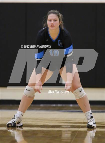 Thumbnail 3 in Foard @ Oak Grove (NCHSAA 3A Volleyball Championship 2nd Round) photogallery.