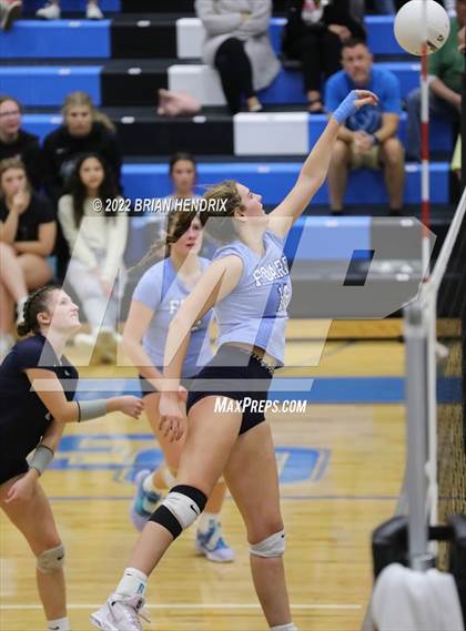 Thumbnail 2 in Foard @ Oak Grove (NCHSAA 3A Volleyball Championship 2nd Round) photogallery.