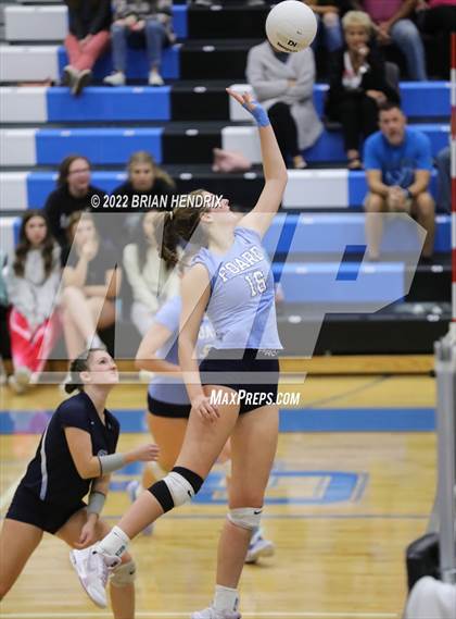 Thumbnail 1 in Foard @ Oak Grove (NCHSAA 3A Volleyball Championship 2nd Round) photogallery.