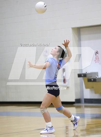 Thumbnail 2 in Foard @ Oak Grove (NCHSAA 3A Volleyball Championship 2nd Round) photogallery.