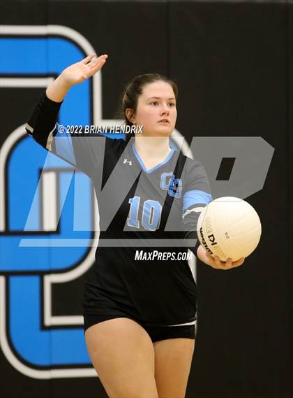 Thumbnail 1 in Foard @ Oak Grove (NCHSAA 3A Volleyball Championship 2nd Round) photogallery.